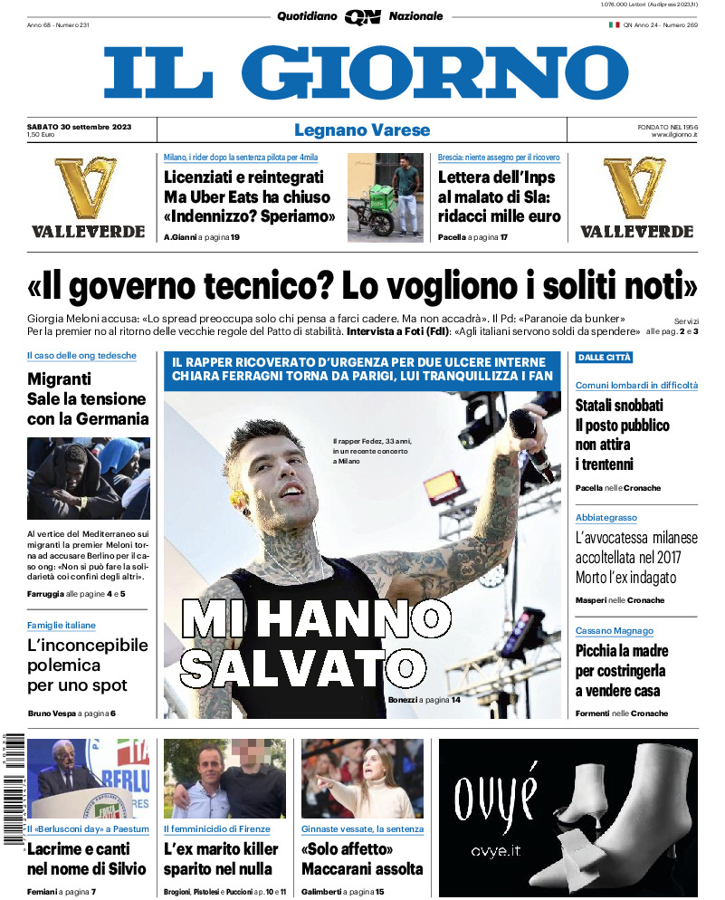 Varese - sabato 30 Settembre 2023