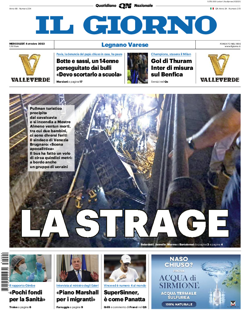 Varese - mercoledì 04 Ottobre 2023