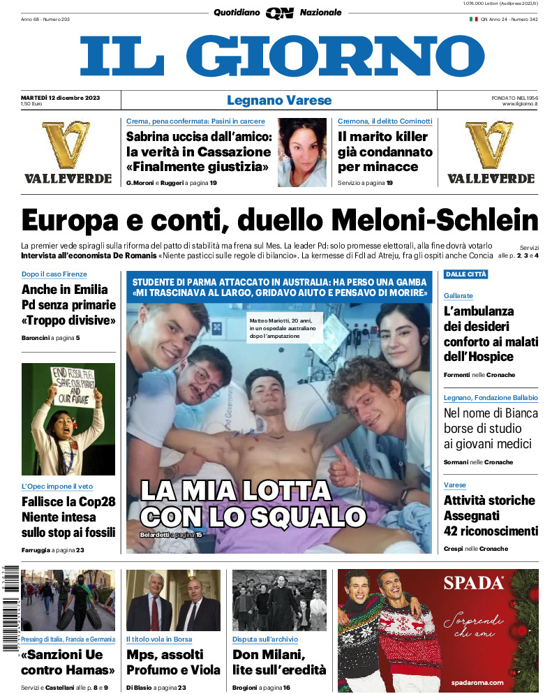 Varese - martedì 12 Dicembre 2023