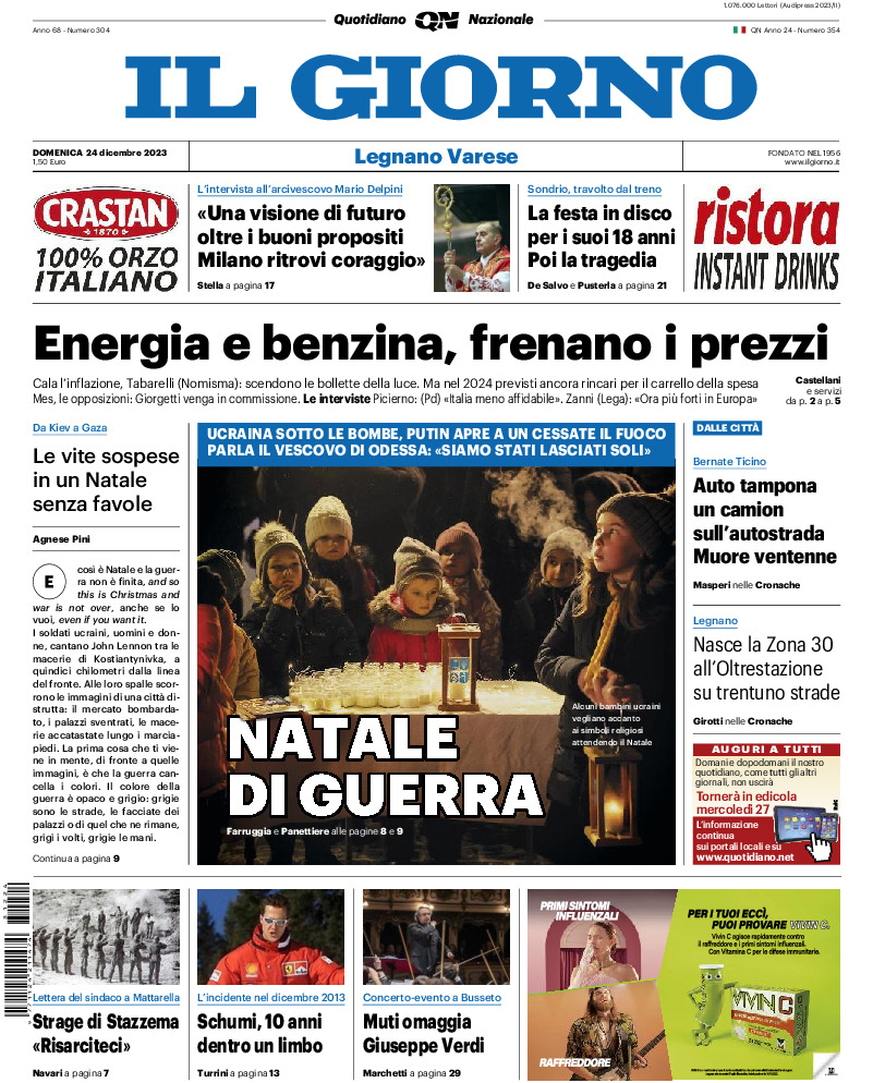 Varese - domenica 24 Dicembre 2023