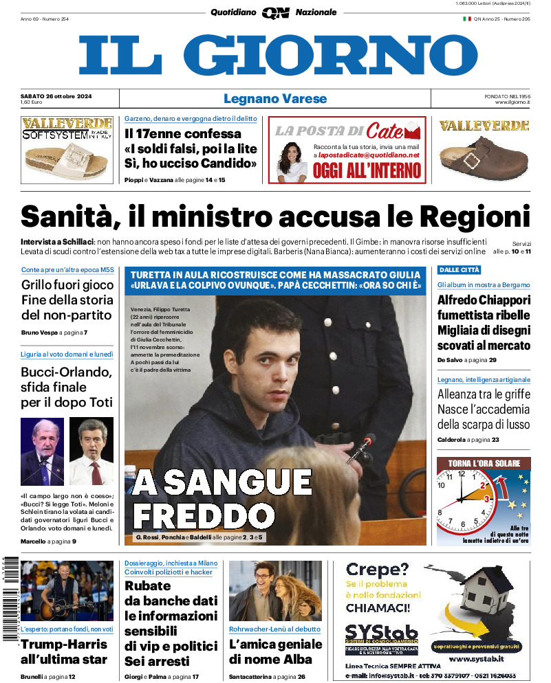 Varese - sabato 26 Ottobre 2024