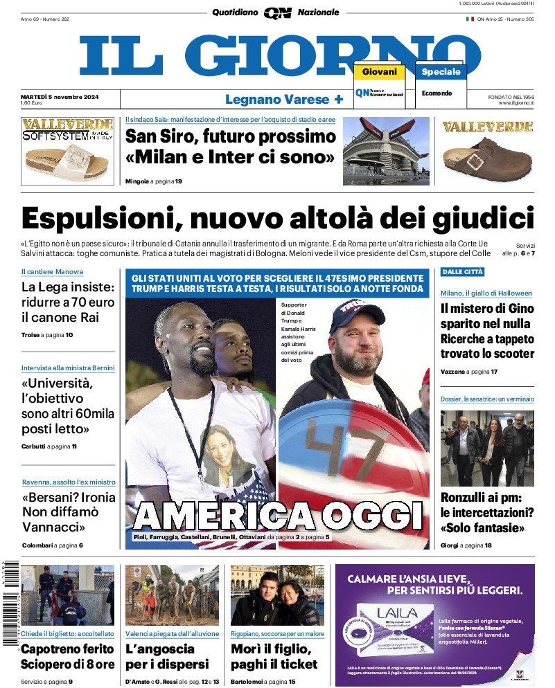 Varese - martedì 05 Novembre 2024