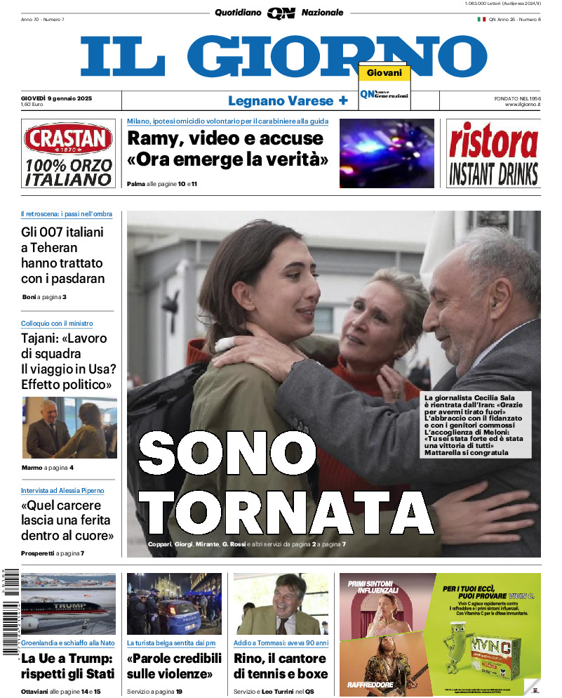 Varese - giovedì 09 Gennaio 2025