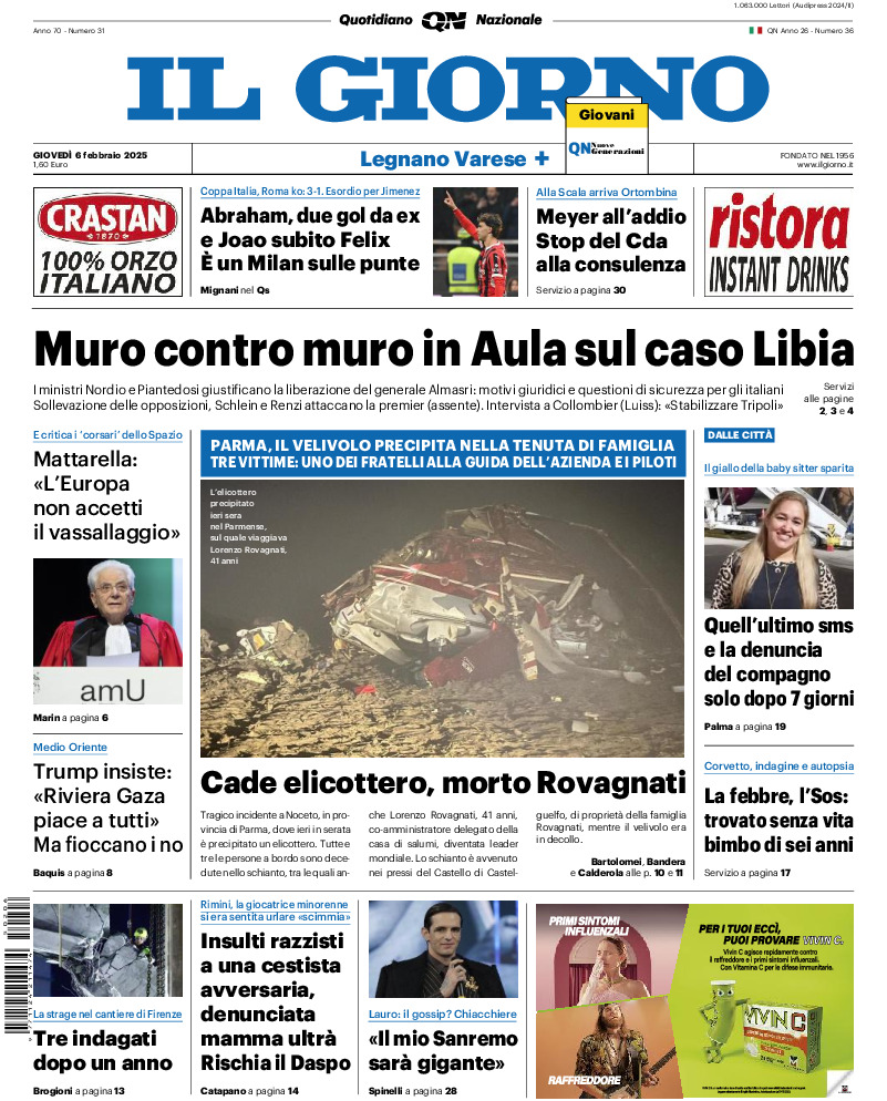 Varese - giovedì 06 Febbraio 2025
