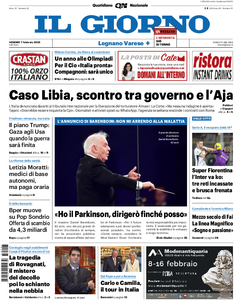 Varese - venerdì 07 Febbraio 2025