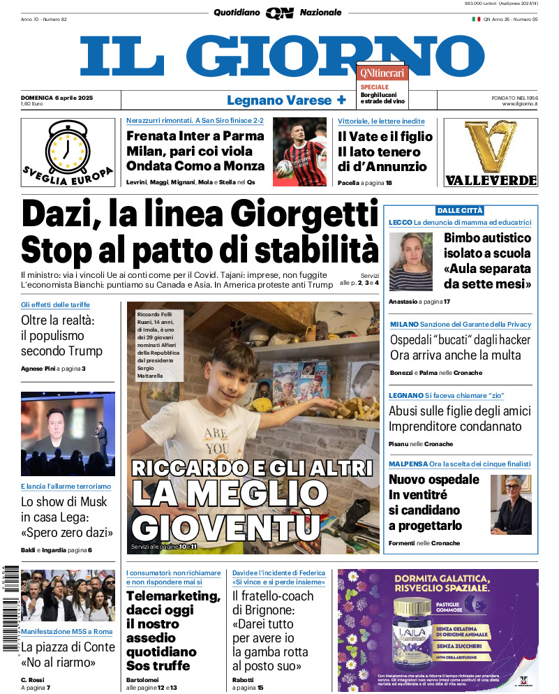 Varese - domenica 06 Aprile 2025