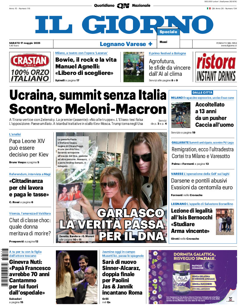 Varese - sabato 17 Maggio 2025