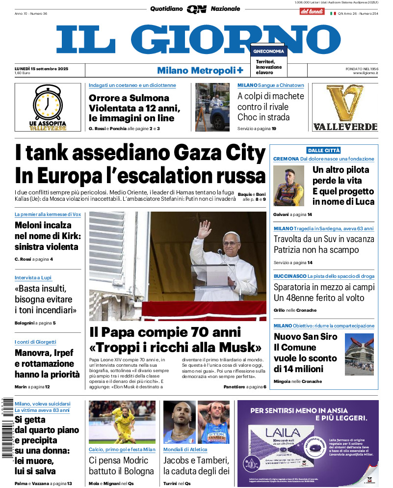 Milano - lunedì 15 Settembre 2025 20250915 G MMI 17