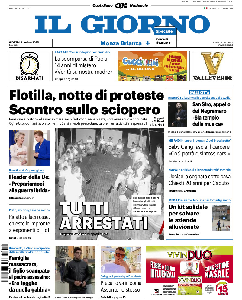 Monza Brianza - giovedì 02 Ottobre 2025 20251002 G BRI 25