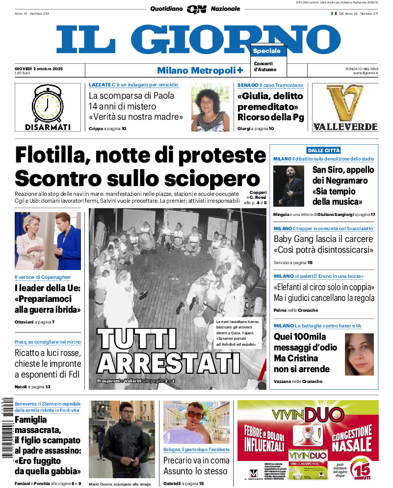 Milano - giovedì 02 Ottobre 2025 20251002 G MMI 25