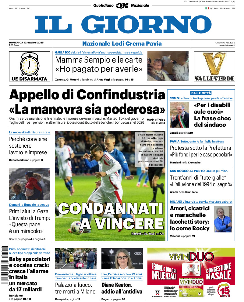 Nazionale - domenica 12 Ottobre 2025 20251012 G CRN 21