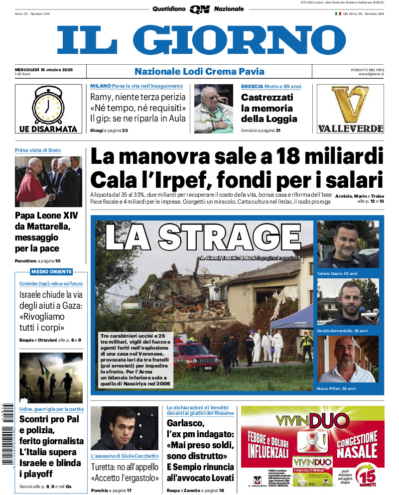 Nazionale - mercoledì 15 Ottobre 2025 20251015 G CRN 17