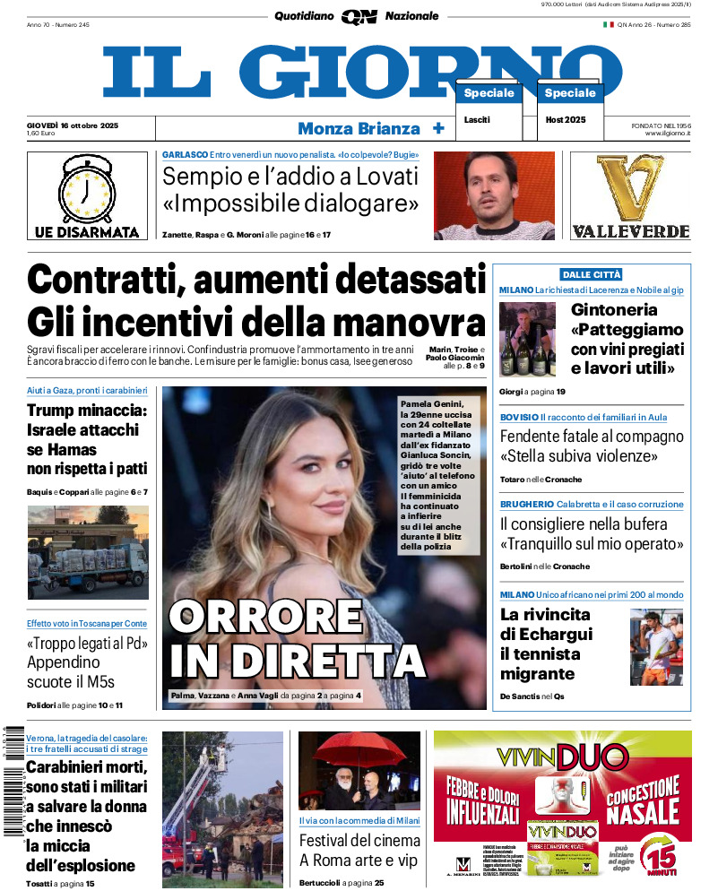 Monza Brianza - giovedì 16 Ottobre 2025 20251016 G BRI 25