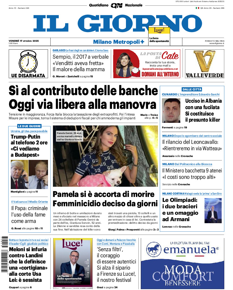 Milano - venerdì 17 Ottobre 2025 20251017 G MMI 29