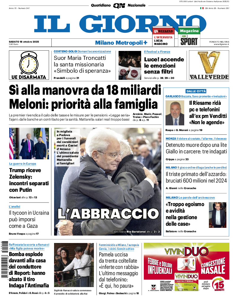 Milano - sabato 18 Ottobre 2025 20251018 G MMI 25