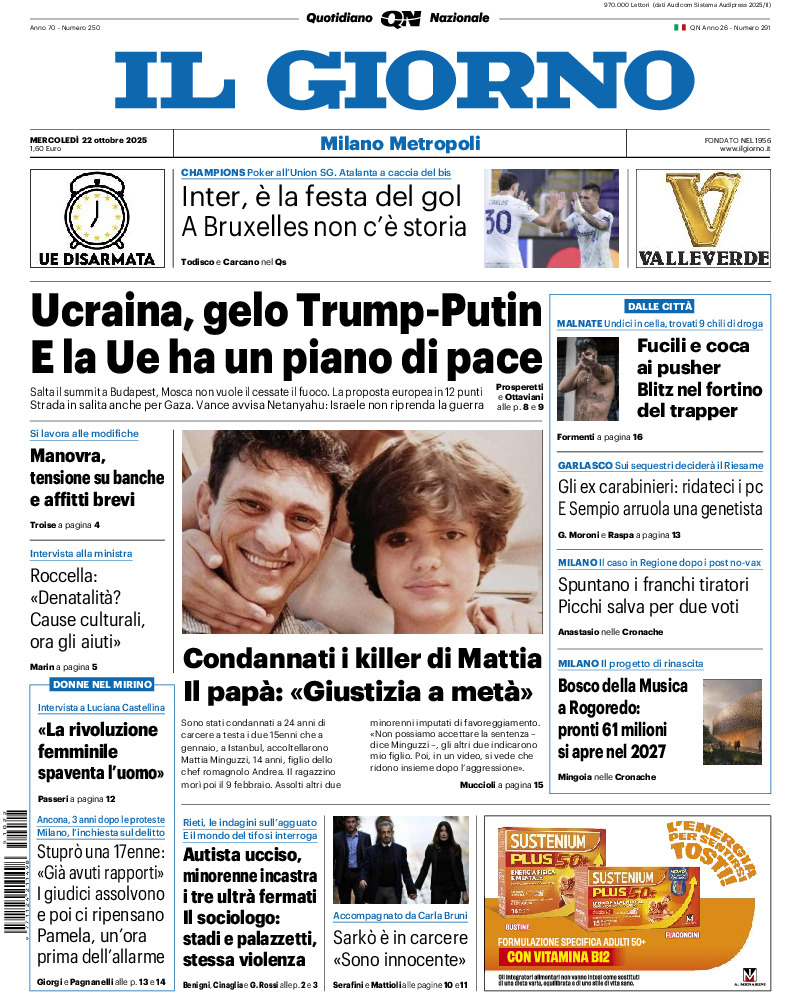 Milano - mercoledì 22 Ottobre 2025 20251022 G MMI 25