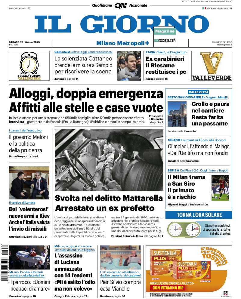 Milano - sabato 25 Ottobre 2025 20251025 G MMI 25