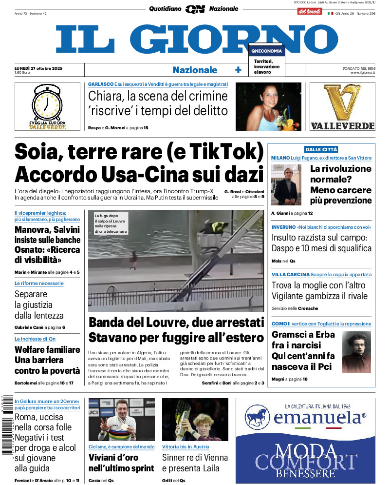 Nazionale - lunedì 27 Ottobre 2025 20251027 G CRN 17